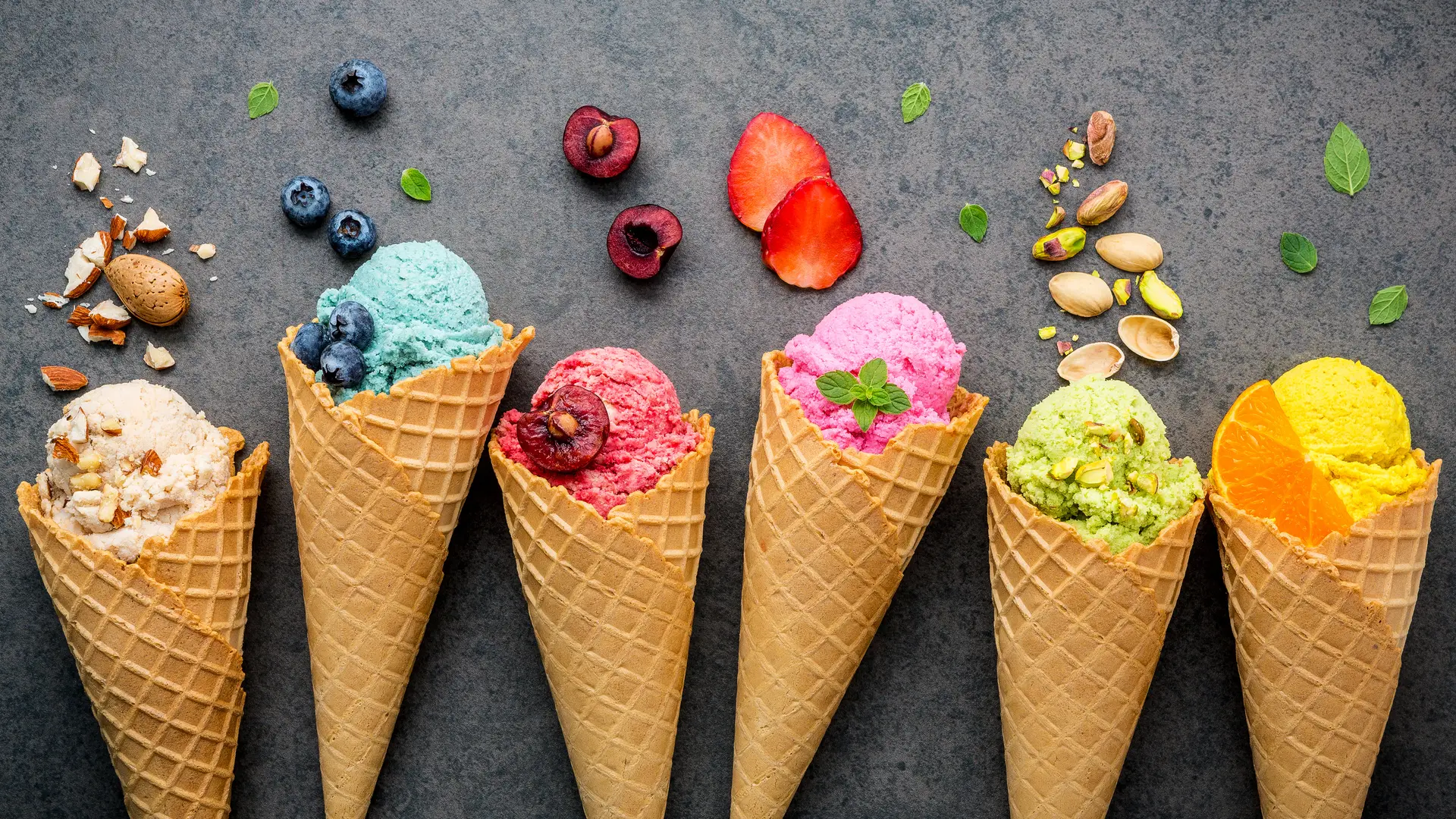 Ice cream cones